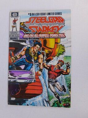 Vintage Star #5 1987 Epic Comics Marvel Eel Comic Book Single Issue Color